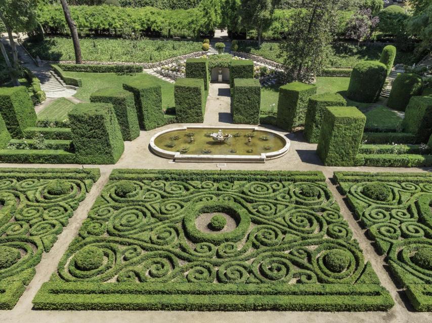 Jardines históricos del Palacio de Liria.