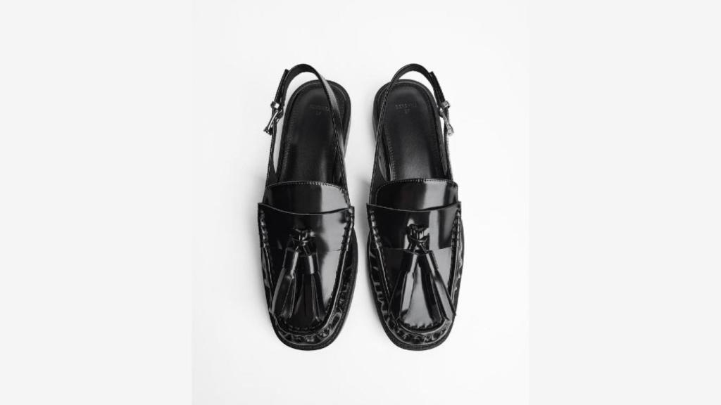 Mocasín borlas destalonado de Bershka, los más prácticos para ir elegante.jpg