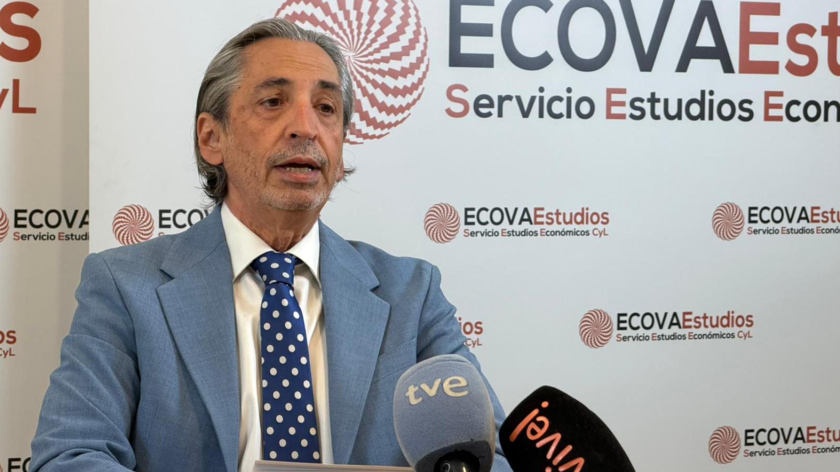 Juan Carlos de Margarida durante la prsentación del Observatorio Económico Agroalimentario de Castilla y León 2025.
