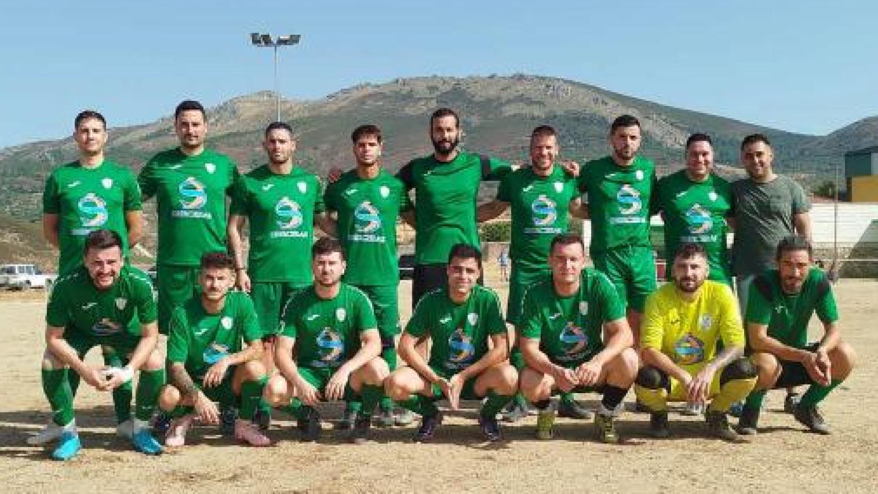 Plantilla del equipo de fútbol de Villa de Cañaveral. 