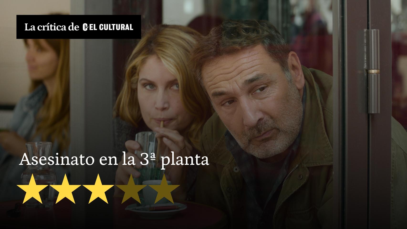 Laetitia Casta y Gilles Lellouche, en 'Asesinato en la 3ª planta'