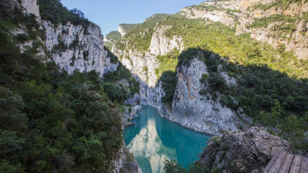 Paisaje de Congost de Montrebei.