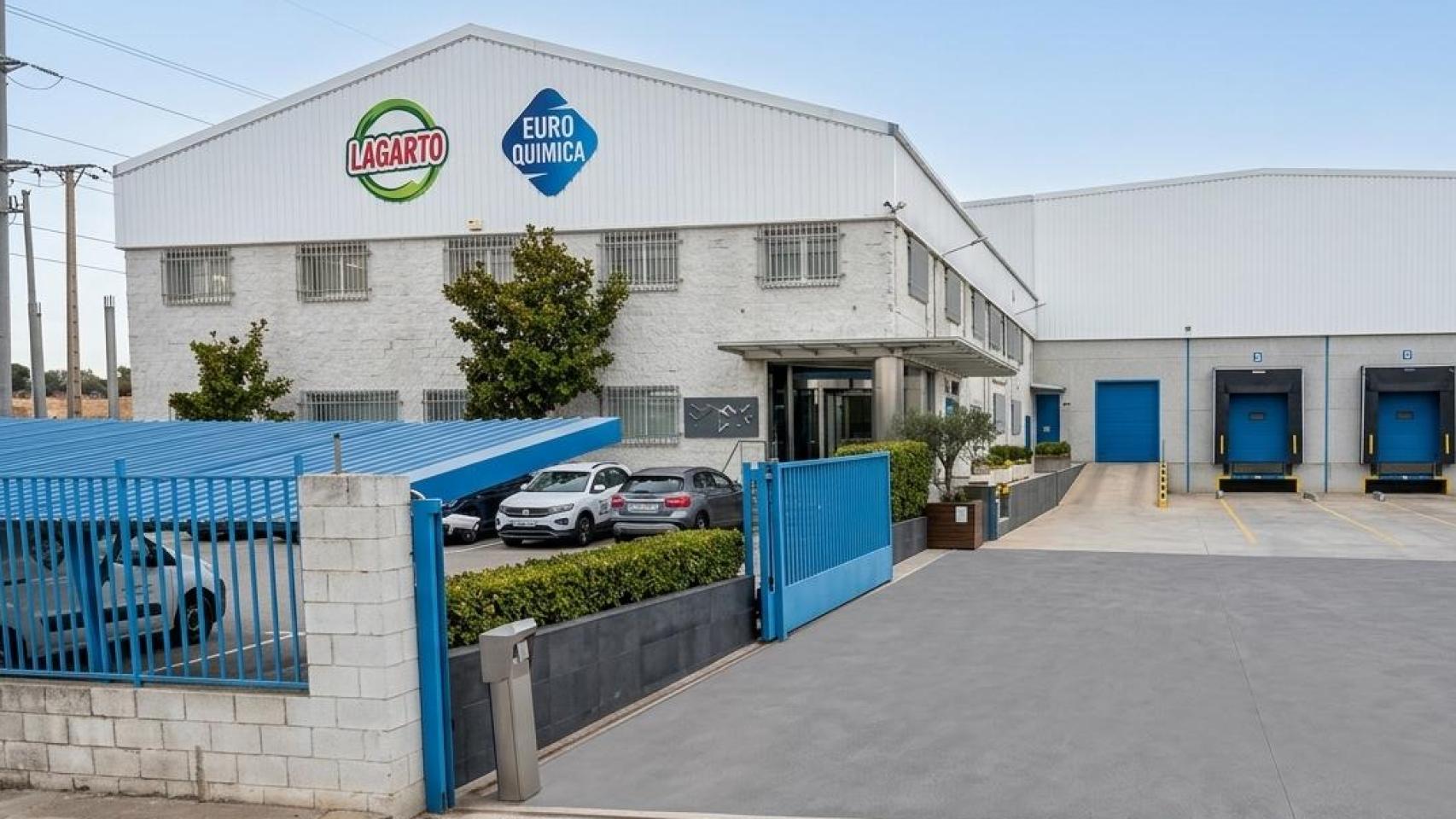 Fábrica de Euroquímica, matriz de Jabones Lagarto, en Illescas (Toledo).