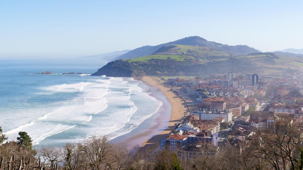 Zarauz, en Guipúzcoa.