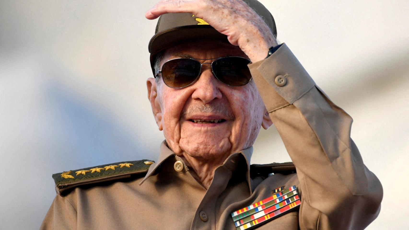 Raúl Castro, de 94 años, visto en La Habana en mayo de 2025.