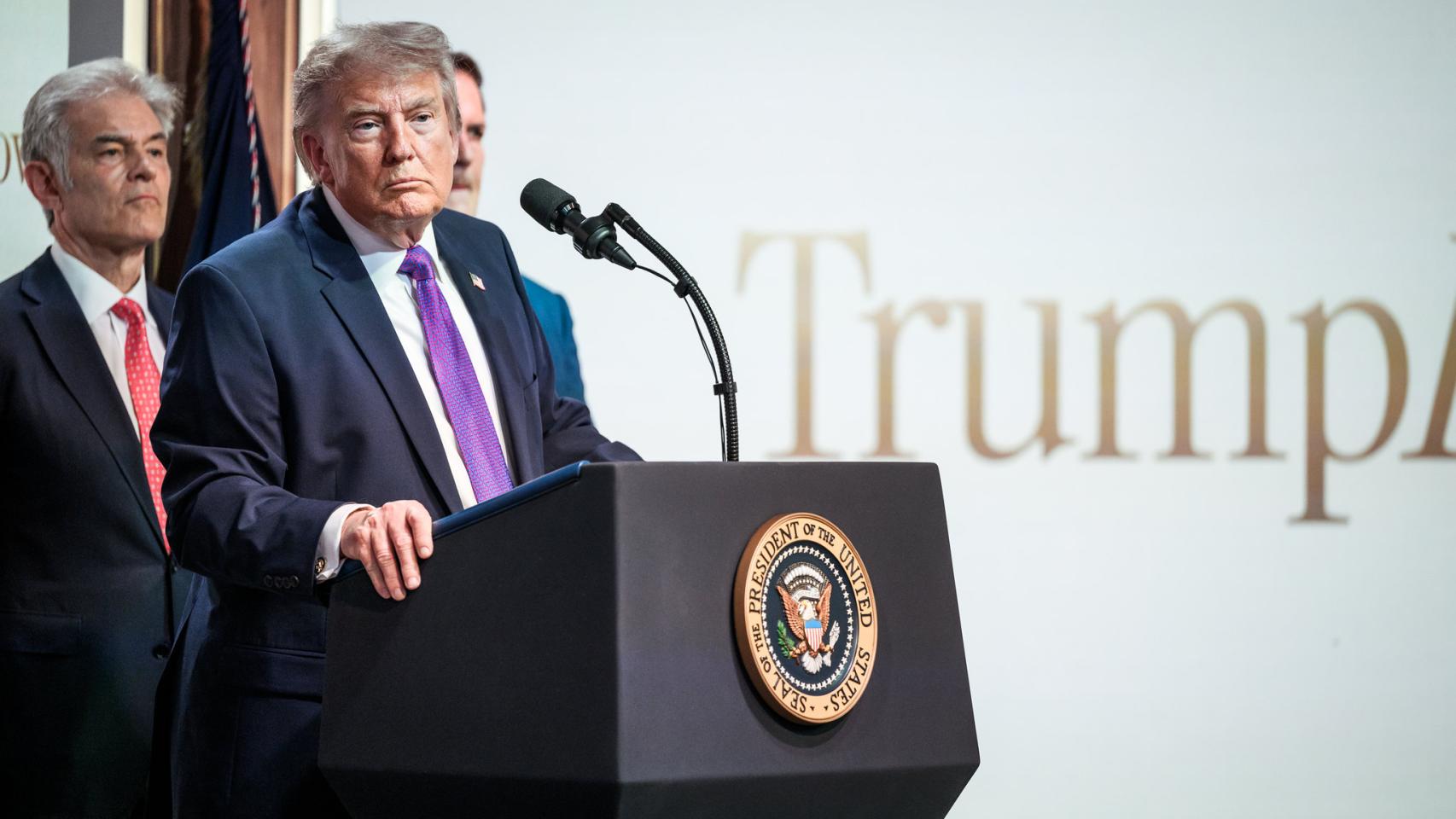 El presidente de EEUU, Donald Trump. 