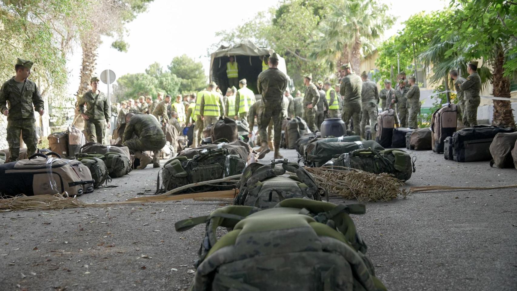 Militares españoles que participarán en el 'Strong Lineage 26'