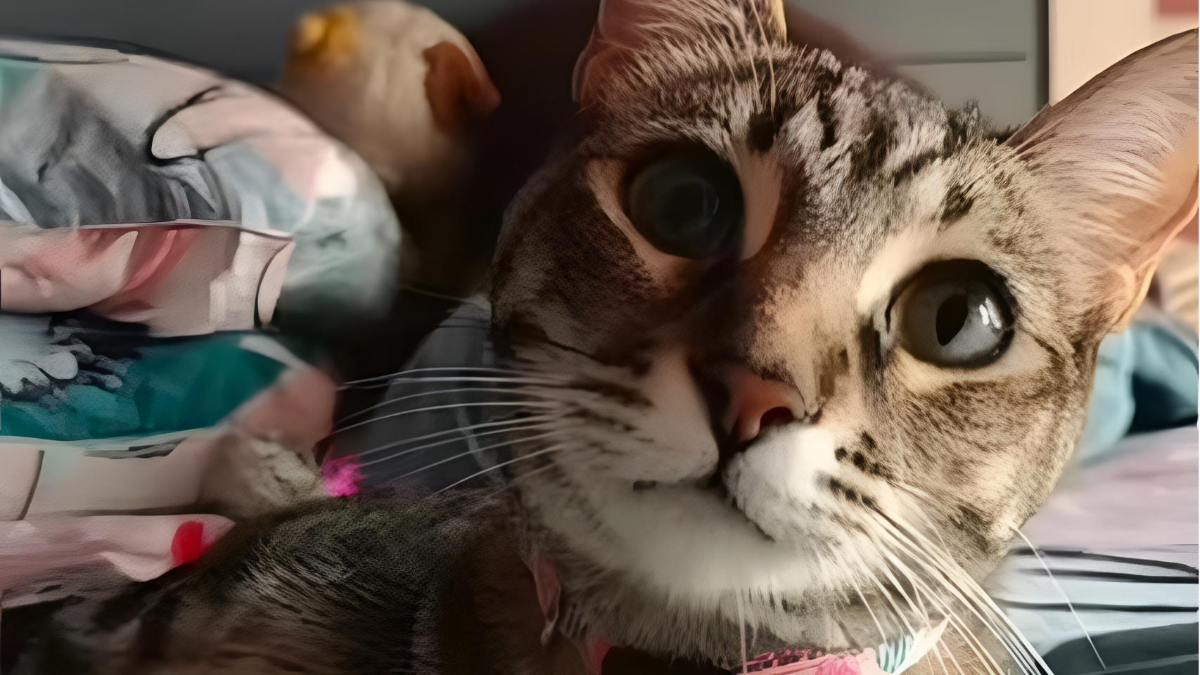 Foto de la gata Nala. 