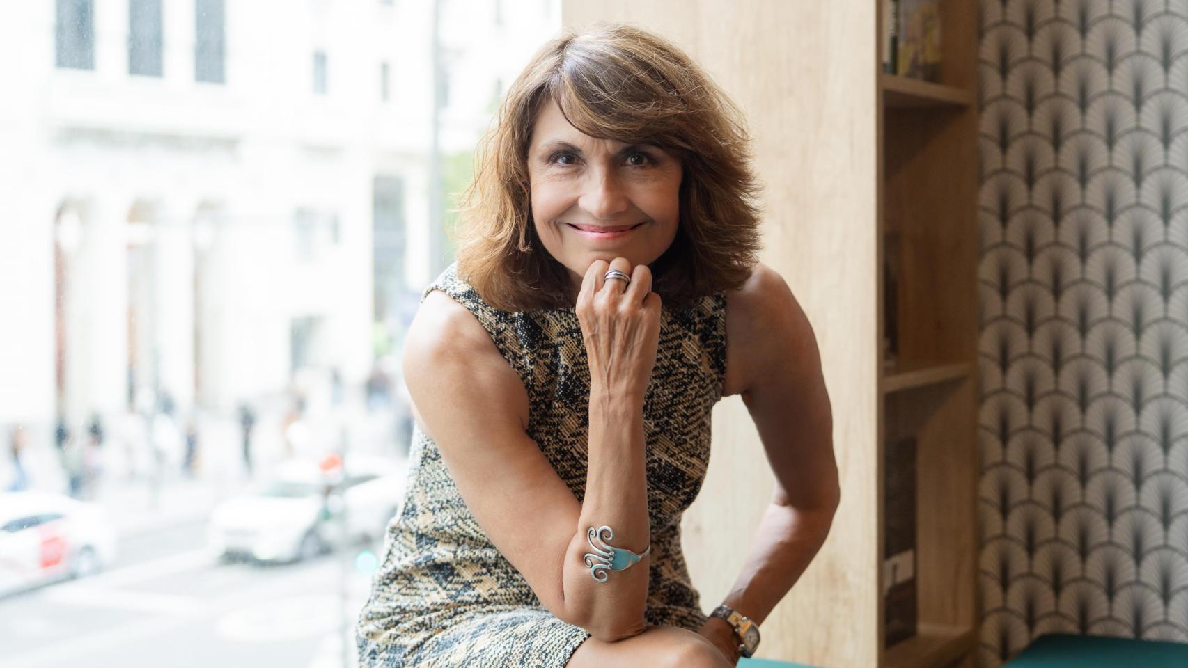 Cristina Higueras posa para Magas.