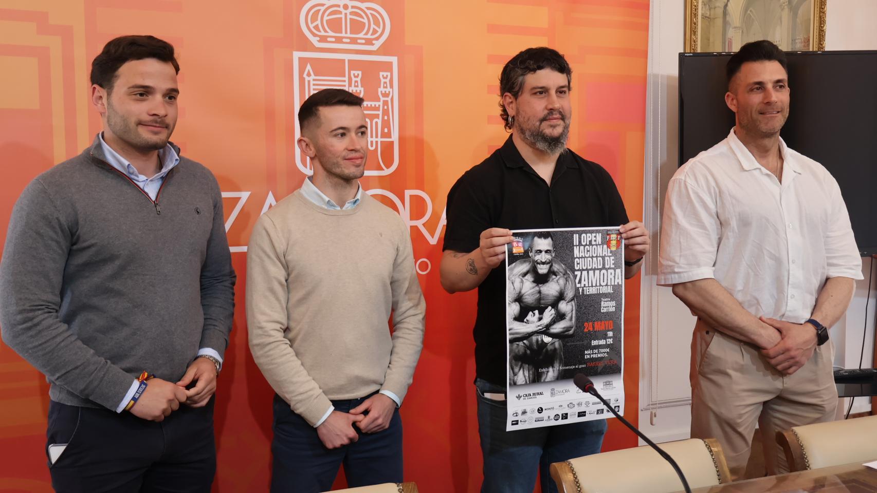 Presentación de la II edición del Open Nacional Culturismo Ciudad de Zamora.
