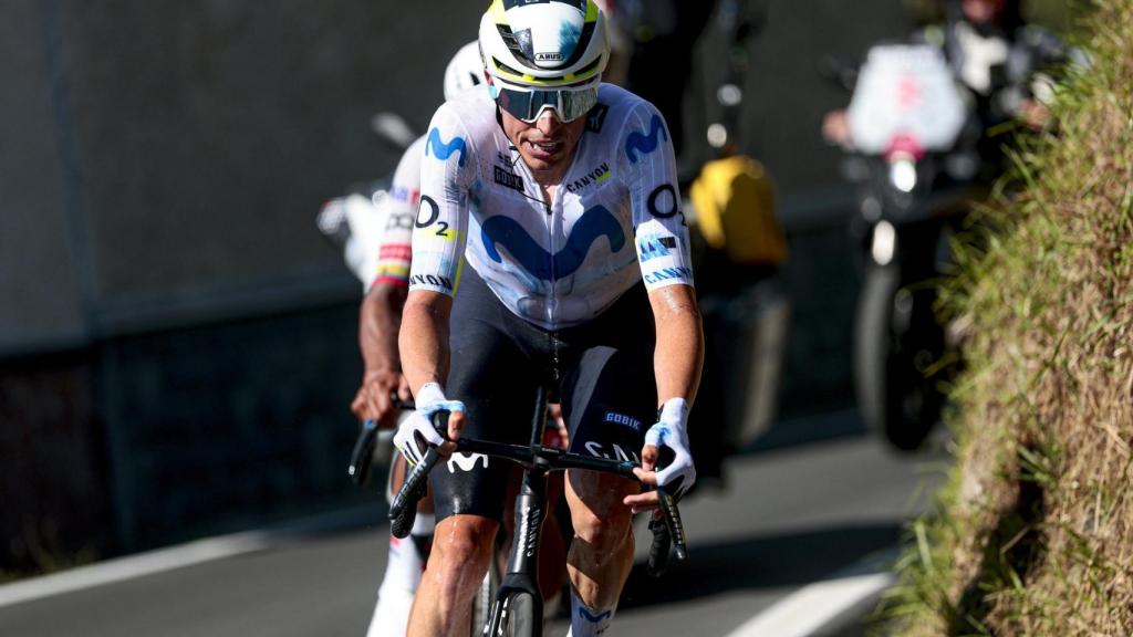 Enric Mas, en el Giro de Italia.
