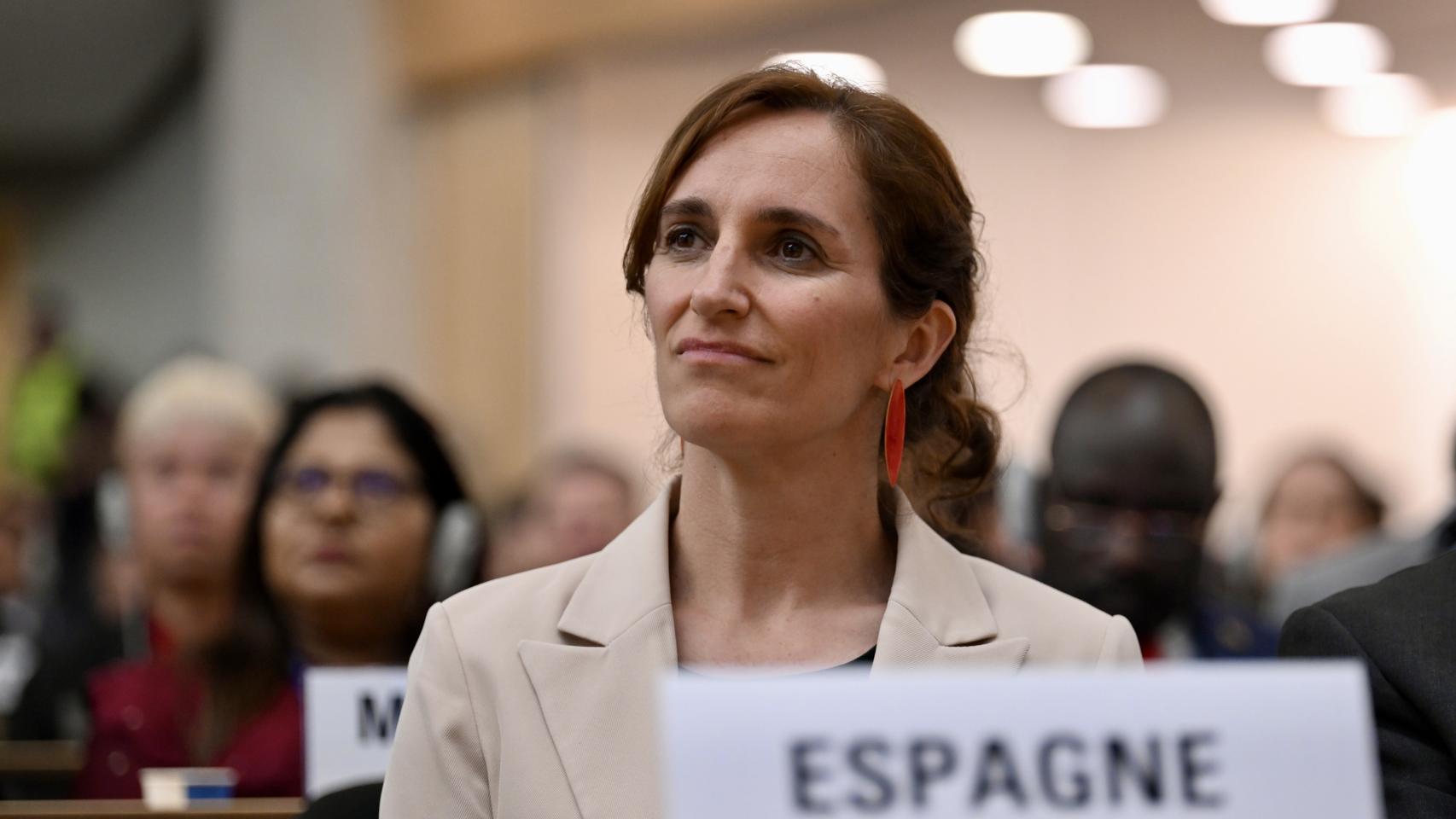 Mónica García, ministra de Sanidad. 