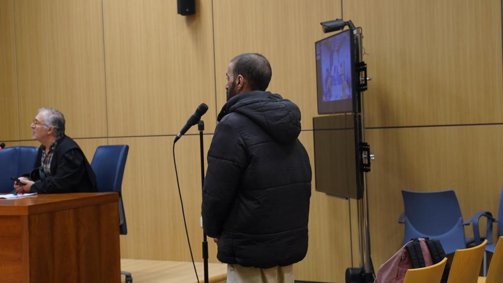 Adib B., acusado de violar, agredir y robar a Amanda.