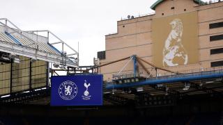 Aspecto de Stamford Bridge en el partido entre el Chelsea y el Tottenham.
