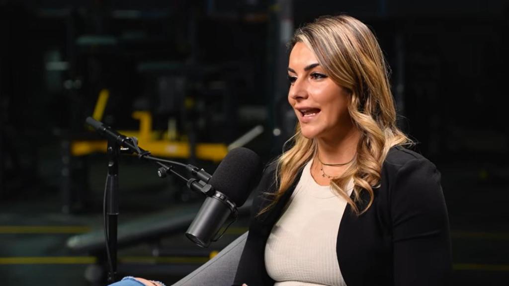 Sariadna Pascual, durante la entrevista.