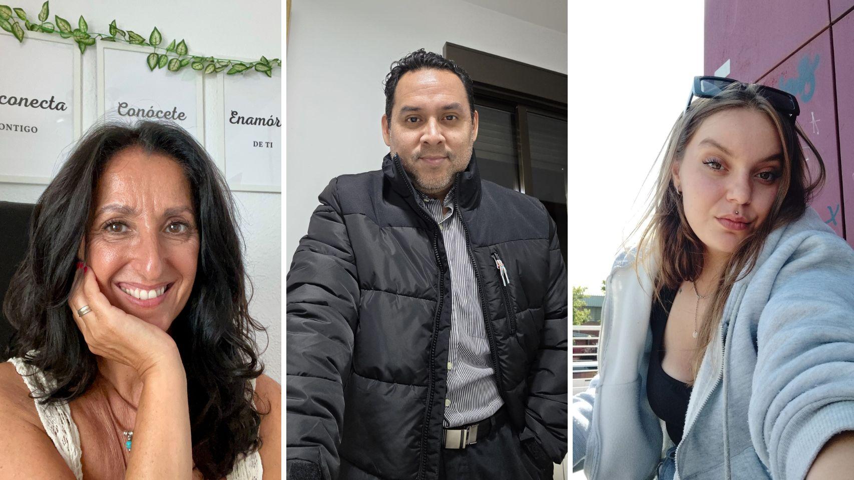 Mayte García, Mauricio Poveda y Noelia Donaire, reinventados profesionalmente en Madrid.