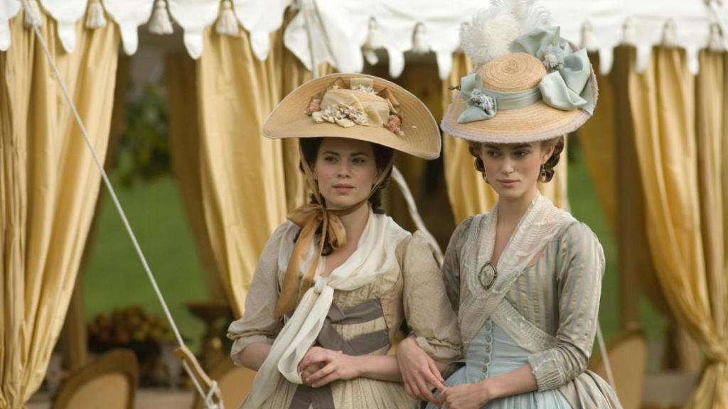 Una de las escenas de la cinta 'La duquesa' (Saul Dibb, 2008), protagonizada por Keira Knightley.
