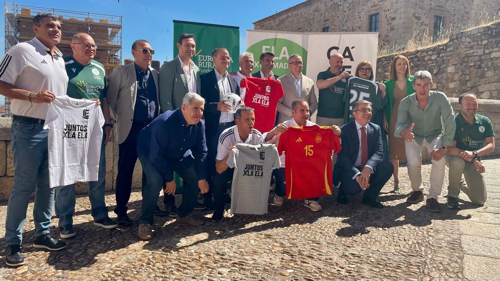 Presentación del partido. Foto: Eurocaja Rural. 