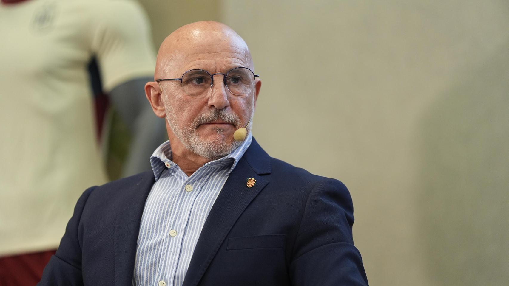 Luis de la Fuente, en un desayuno informativo.