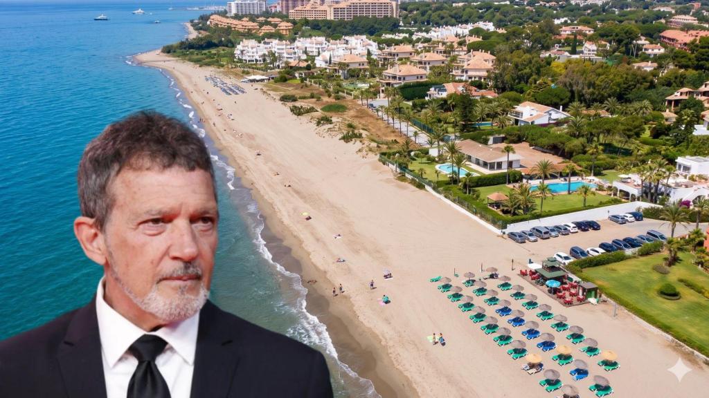 La playa donde desconecta Antonio Banderas