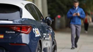 Un coche de la Policía Nacional