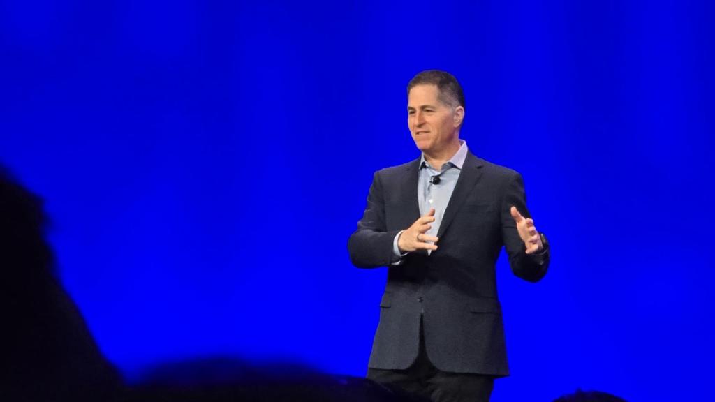 Michael Dell, CEO y fundador de Dell, en el evento de esta semana en Las Vegas (EEUU).