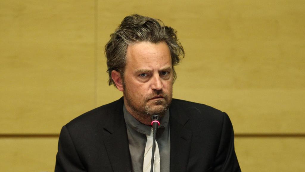 El actor Matthew Perry en una fotografía de archivo. 