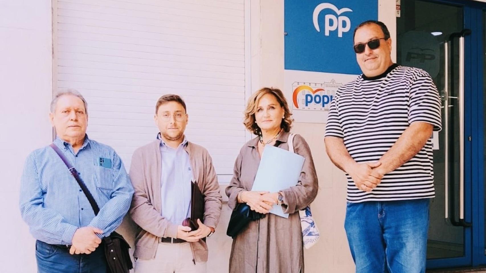 Presentación de las impugnaciones en la sede provincial del Partido Popular. Foto: Democracia PP Cuenca. 