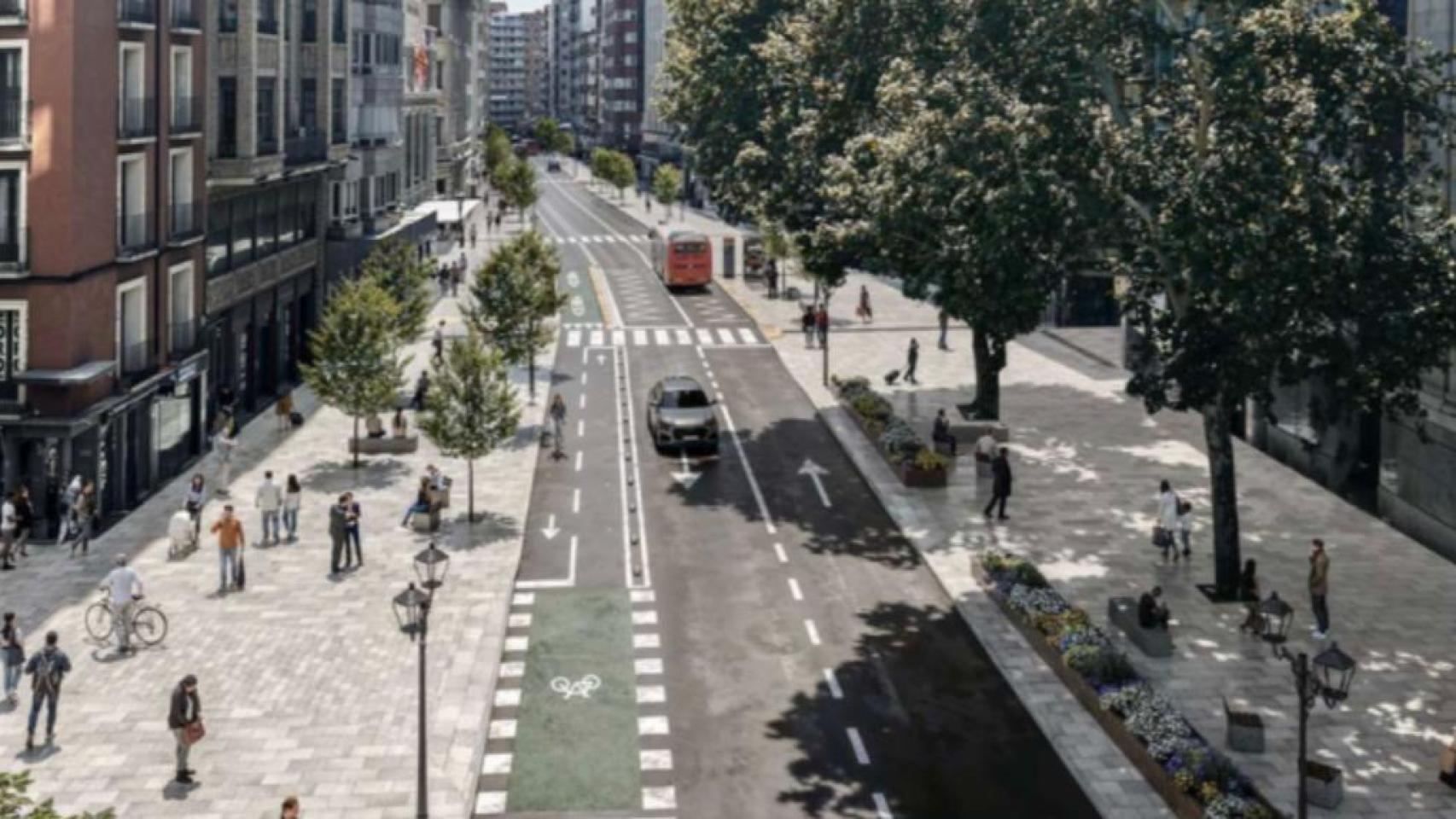 Imagen del proyecto de la Calle Coso