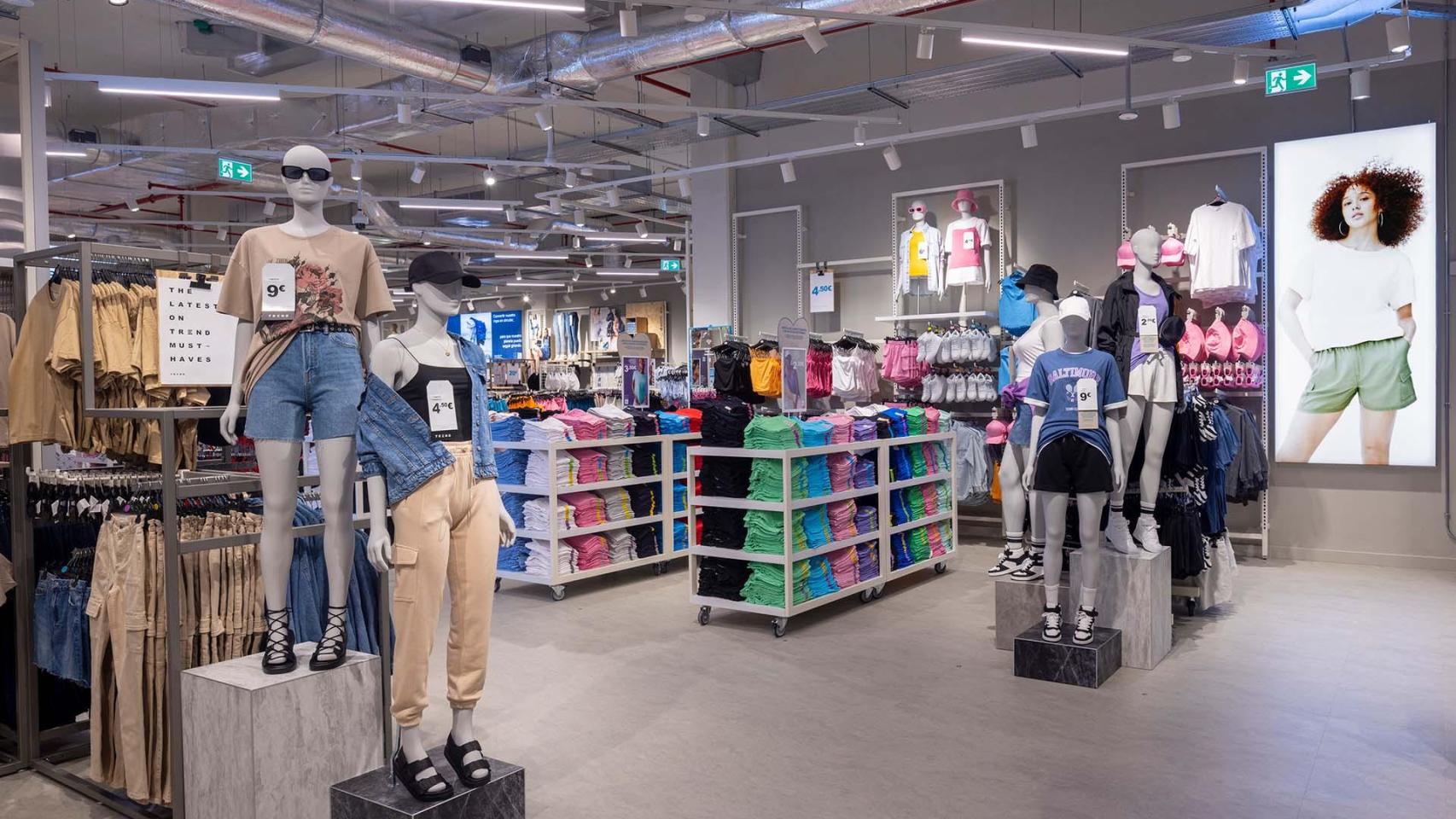 Una tienda Primark por dentro.