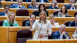 La portavoz del PP en el Senado, Alicia García.