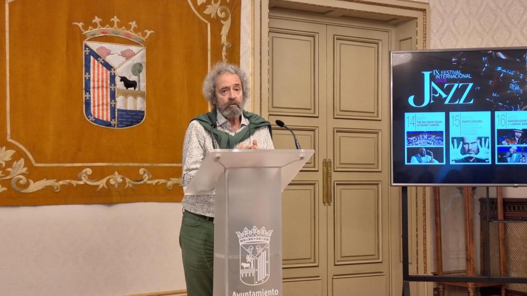 El músico salmantino y organizador altruista del festival, Fernando Viñals.