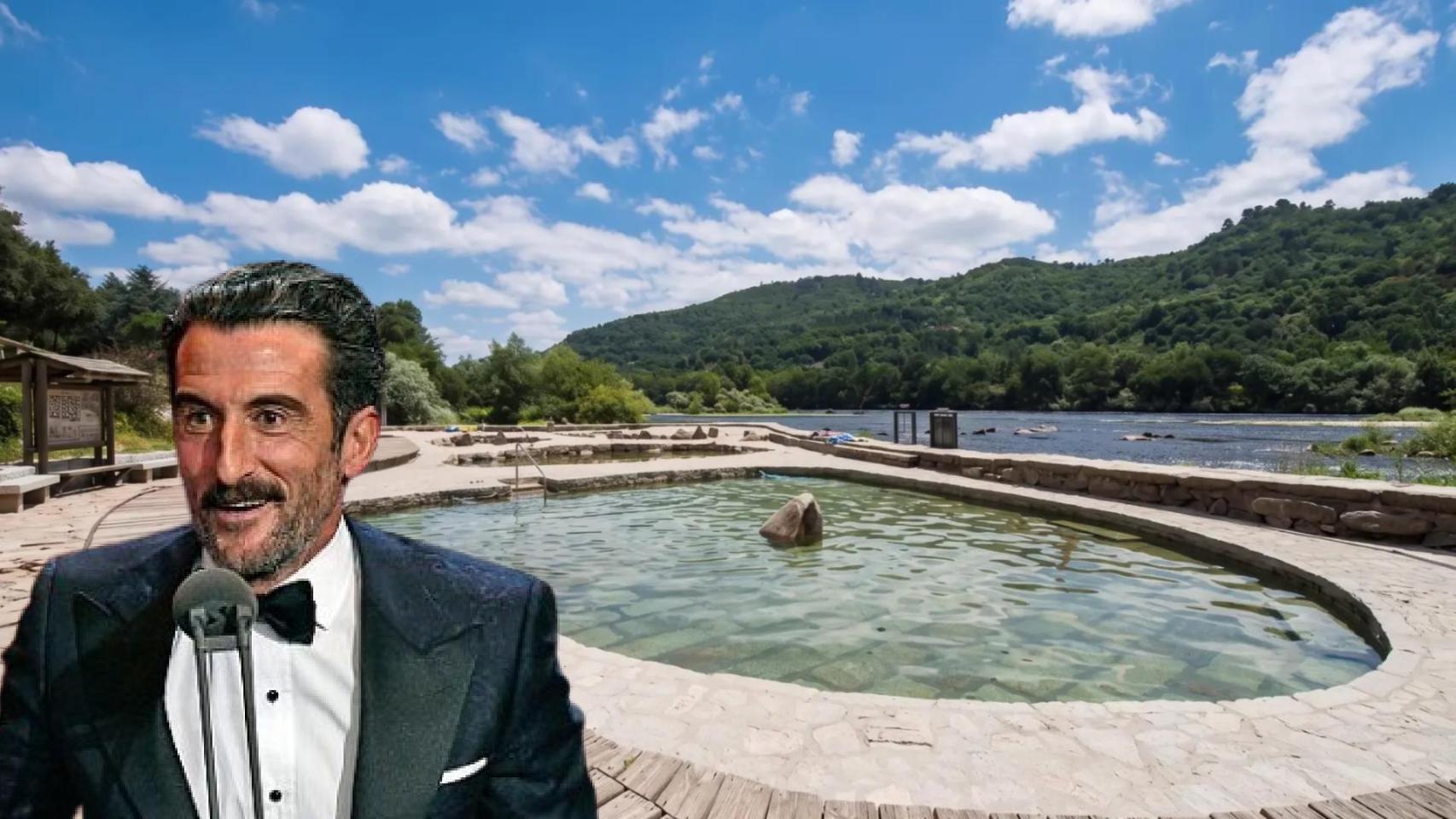 Termas de O Muíño da Veiga y Luis Zahera
