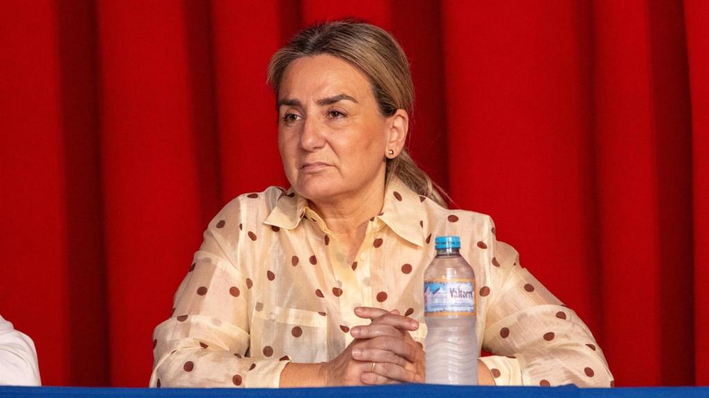 Milagros Tolón, este jueves en Toledo.