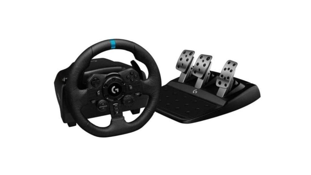 Set de volante y pedales Logitech G923