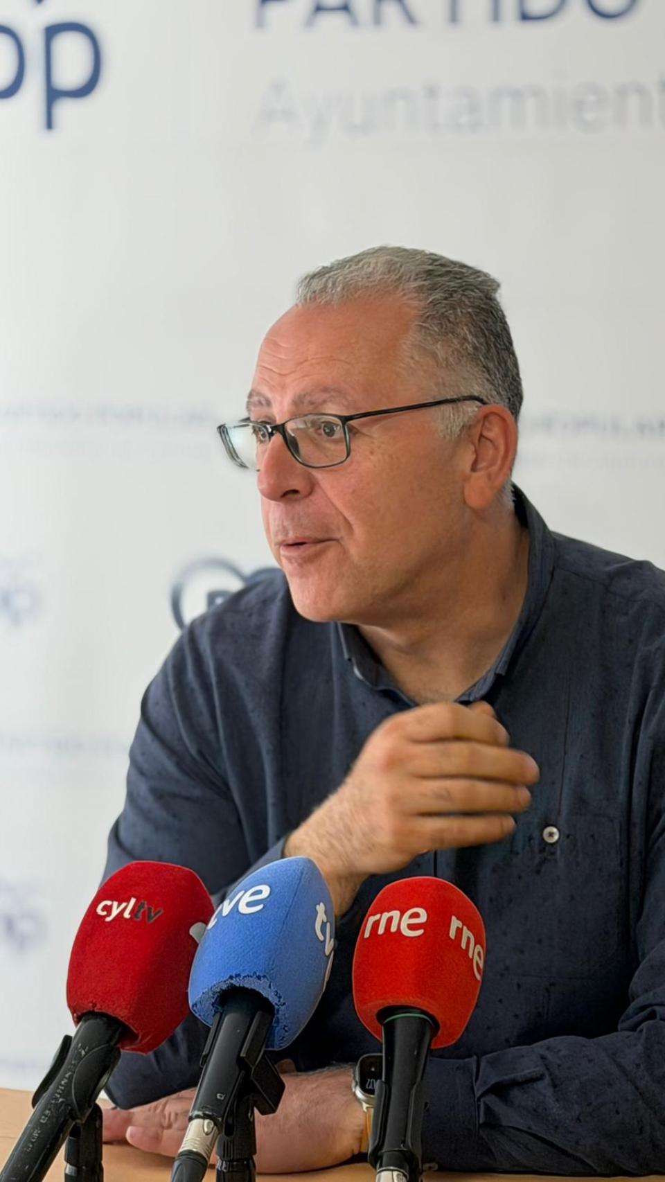 Jesús María Prada Saavedra, exvicepresidente segundo de la Diputación de Zamora y responsable del Área de Educación, Cultura, Turismo y Deportes entre 2019 y 2023 y actual portavoz popular en el Ayuntamiento.