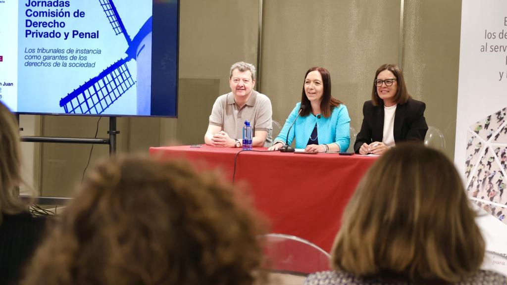 Inauguración de las Jornadas de Comisión de Derecho Privado y Derecho Penal en Alcázar de San Juan.