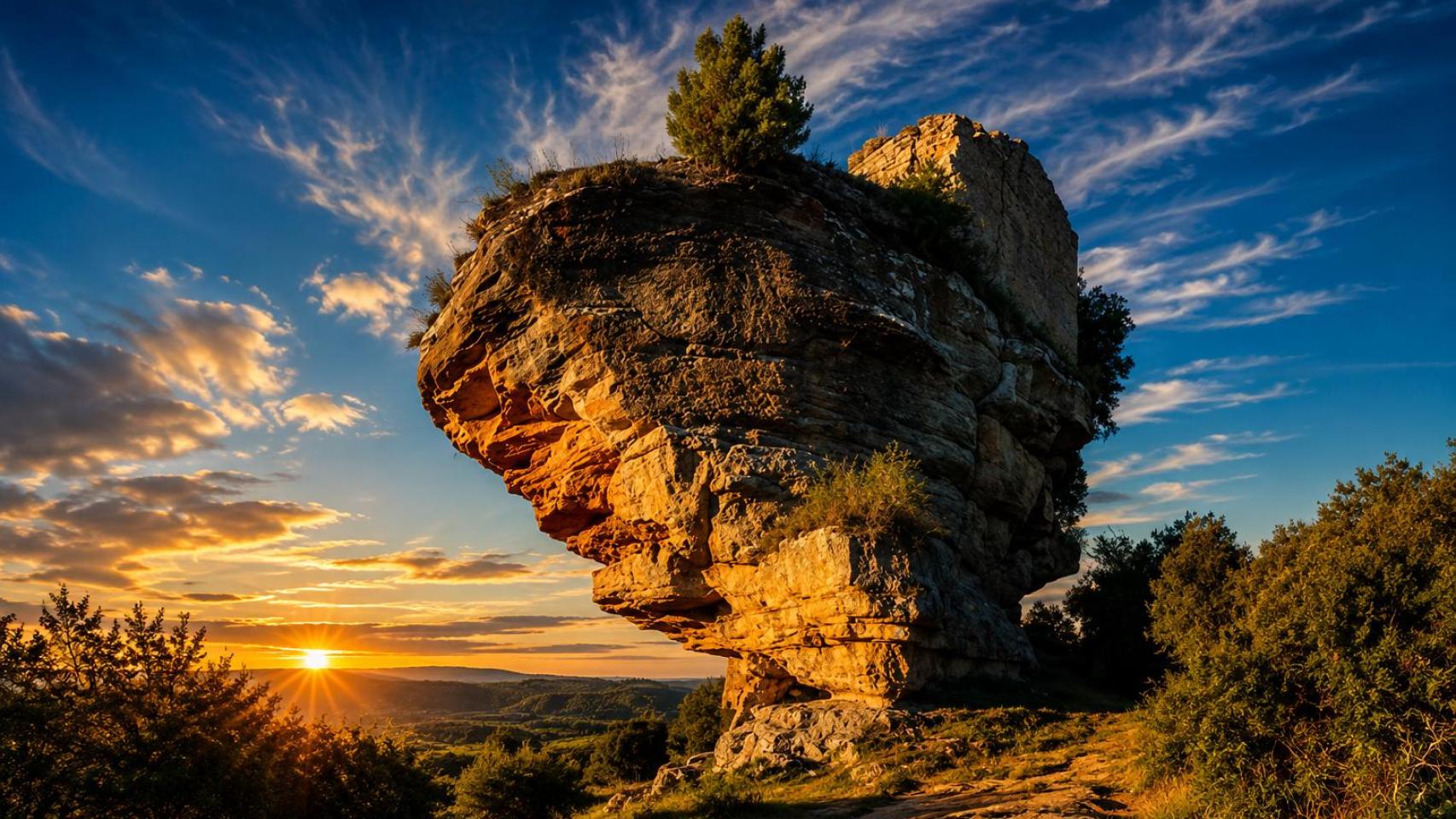 Castell de la Popa, situado en Castellcir,