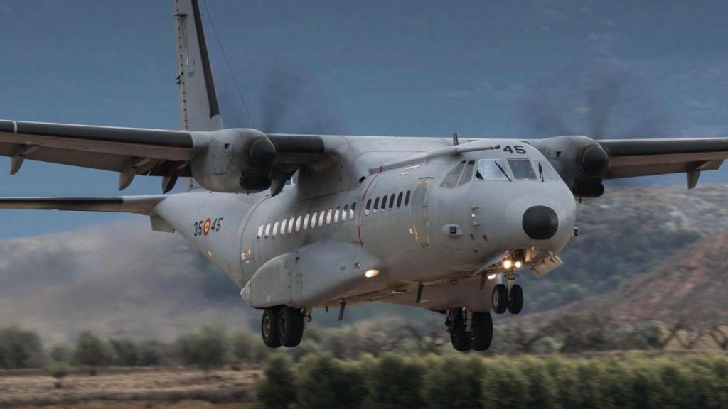 Avión de transporte militar C295 de Airbus.
