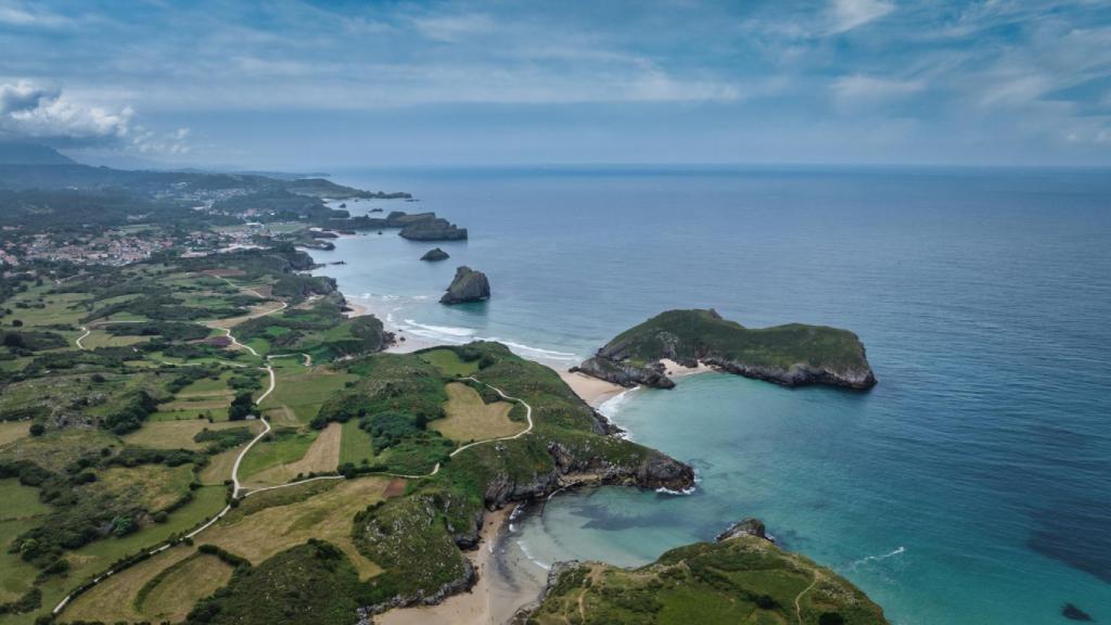 Playa de Poo, en Asturias.