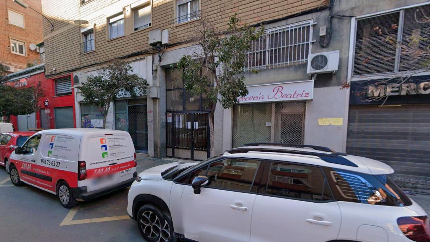 Calle de la Batalla de Lepanto número 15 donde se ha producido el ataque 