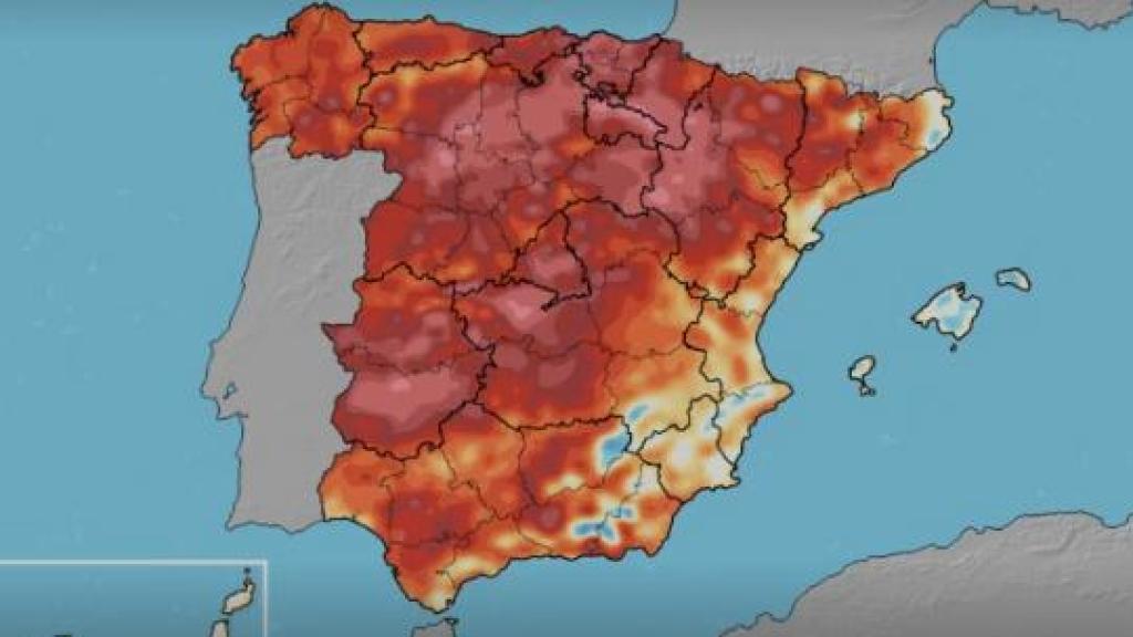 Mapa de Meteored