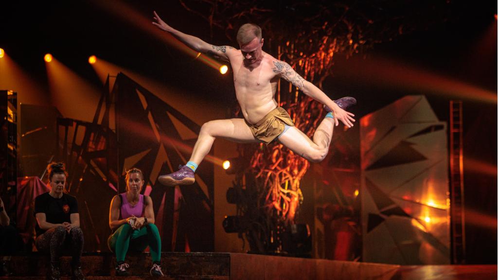 Los artistas durante los ensayos del Circo del Sol en Valencia