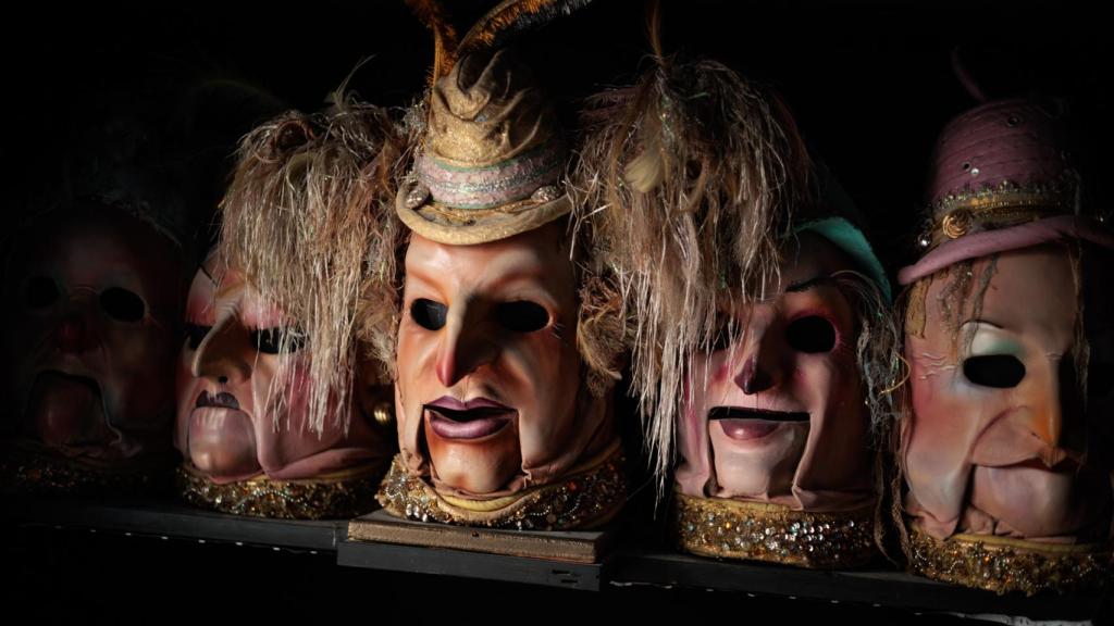 Piezas del vestuario del Circo del Sol