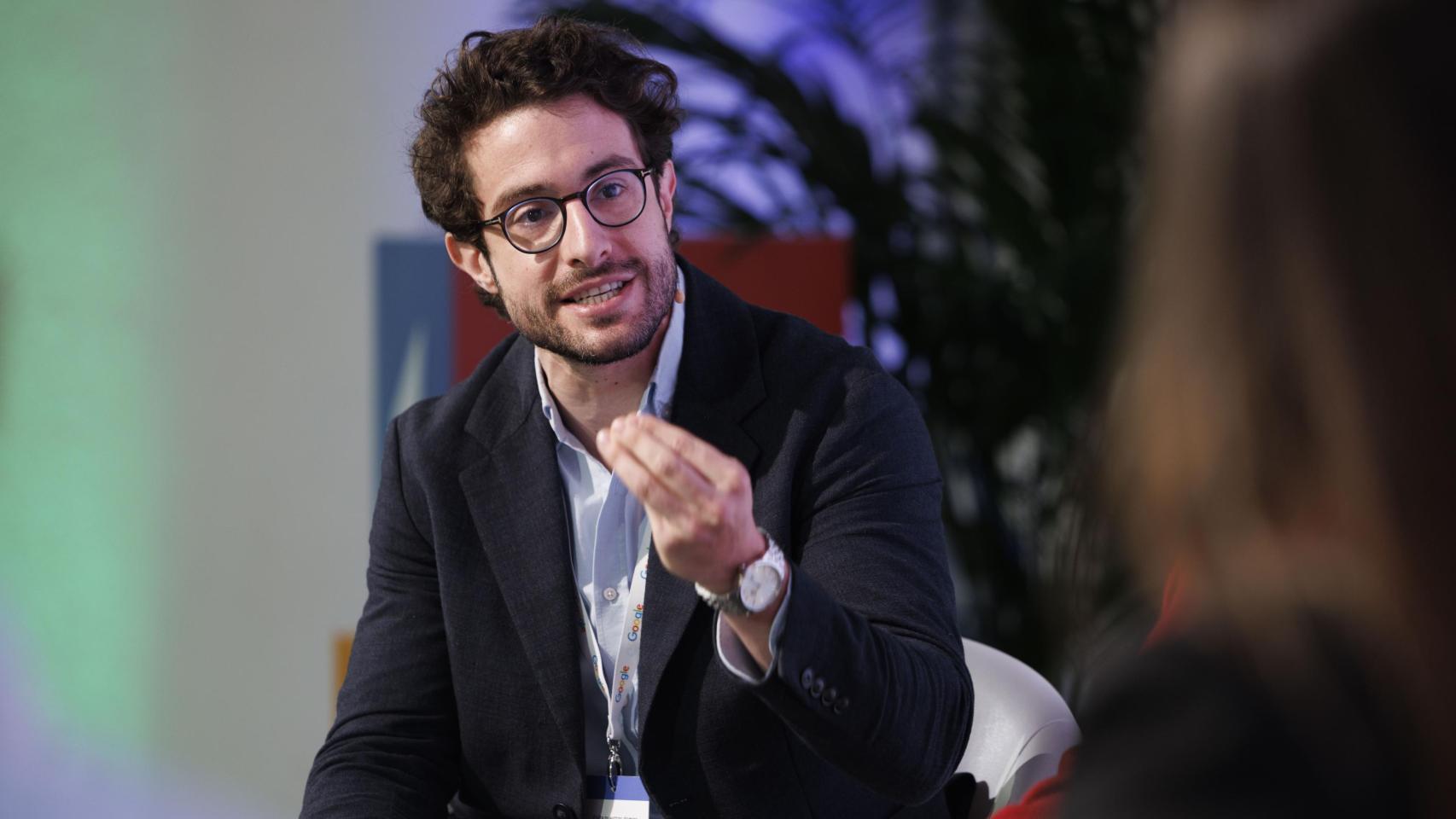 Fernando Bonete, durante su intervención en el evento Aprender en la Era de la IA, organizado por Google.
