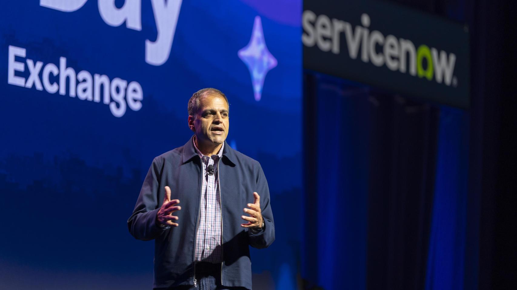 Chris Bedi, Chief Customer Officer (CCO) de ServiceNow en el evento anual de la tecnológica celebrado este pasado mes de mayo en Las Vegas.