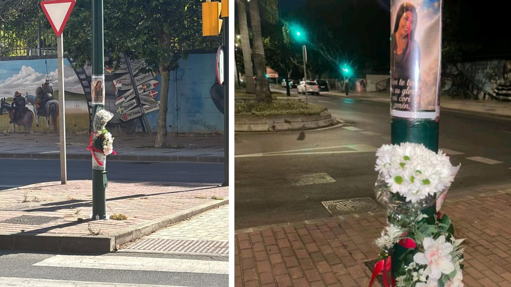 Una imagen del homenaje a Coraima.