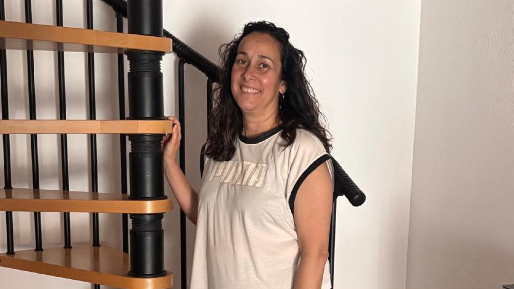 Isabel, paciente de cáncer de melanoma