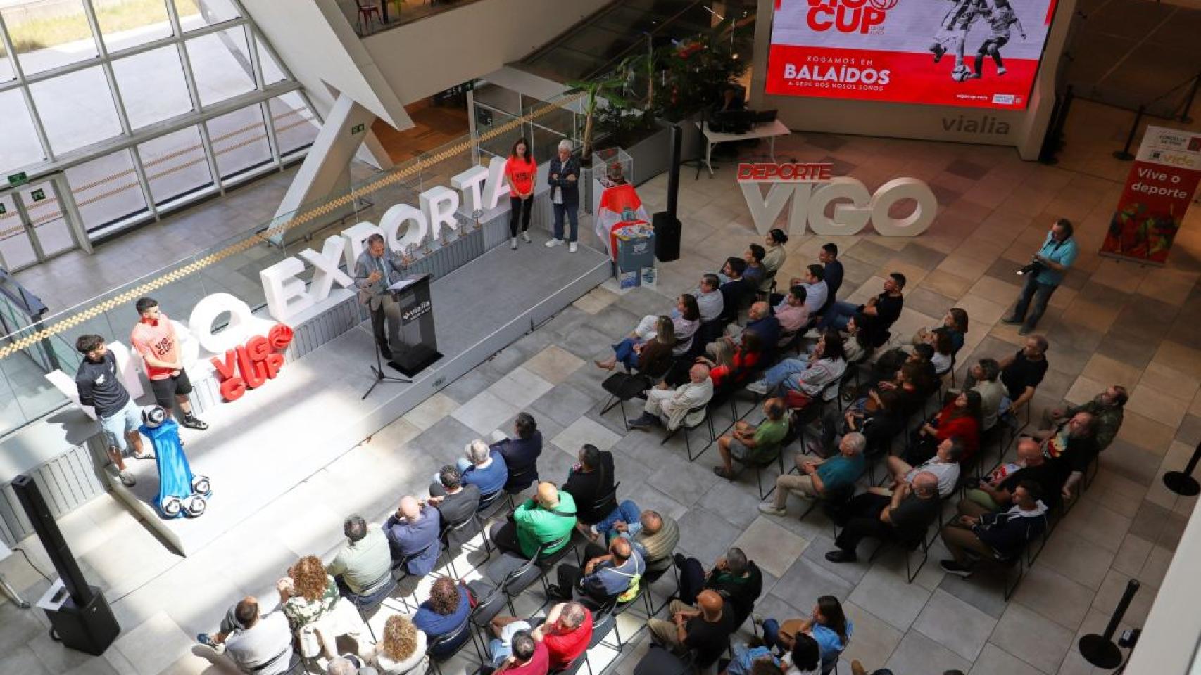 Presentación de la edición 25 de la Vigo Cup