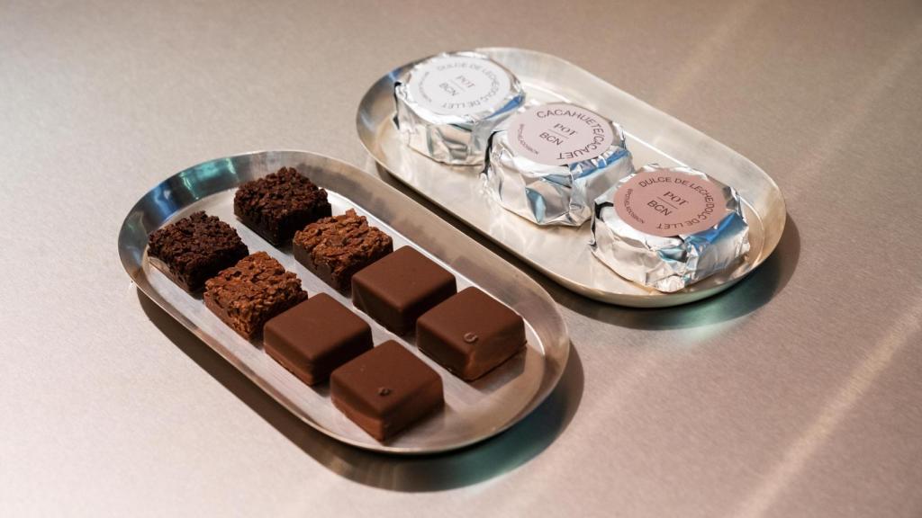 Los alfajores y la línea de chocolatería de Pot.